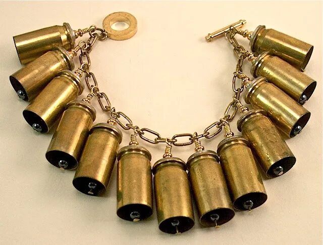 Поделки из гильз фото Make Bells, Not Bullets Bullet jewelry, Bullet casing jewelry, Bullet jewelry di