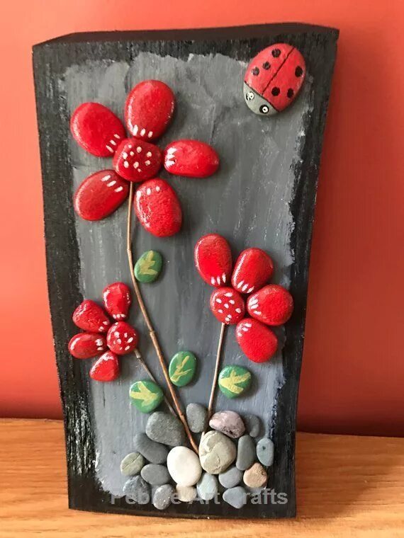 Поделки из камней в школу фото Pin by Shelley Burtniak on Rock Art Pebble art, Stone crafts, Stone painting