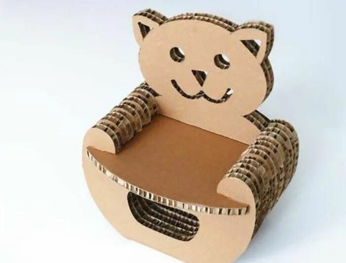 Поделки из картона фото для детей Meuble en carton - 60 idées que vous pouvez réaliser vous-mêmes Móveis de papelã