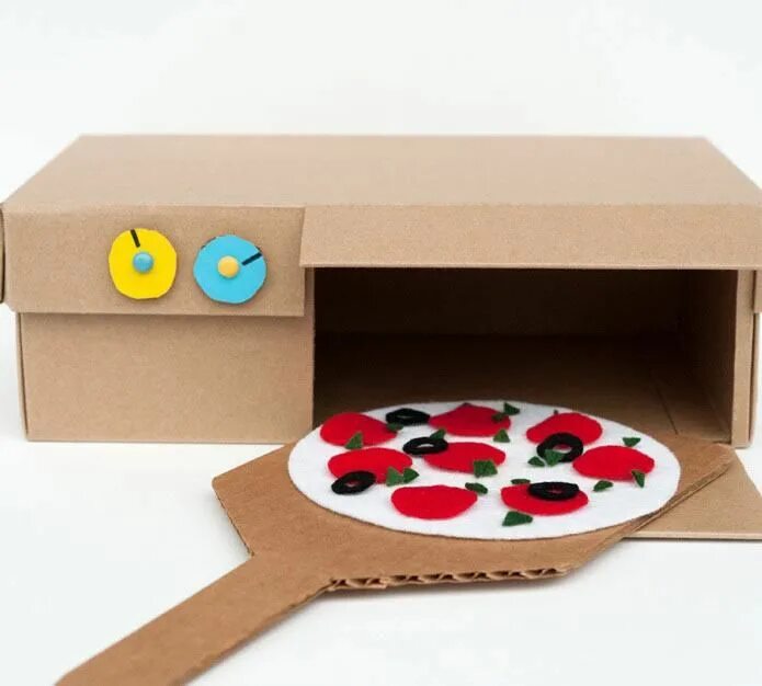 Поделки из картона фото для детей Artesanato com caixa de sapato e papelão: 70 fotos lindas Shoe box crafts, Kids 