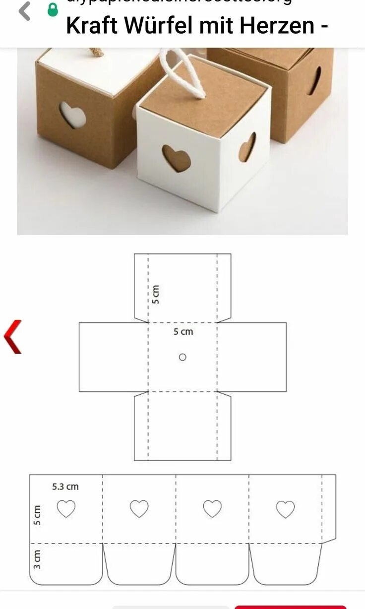 Поделки из картона своими руками схемы Pin on BASTELN Diy gift box template, Gift box template, Paper box template