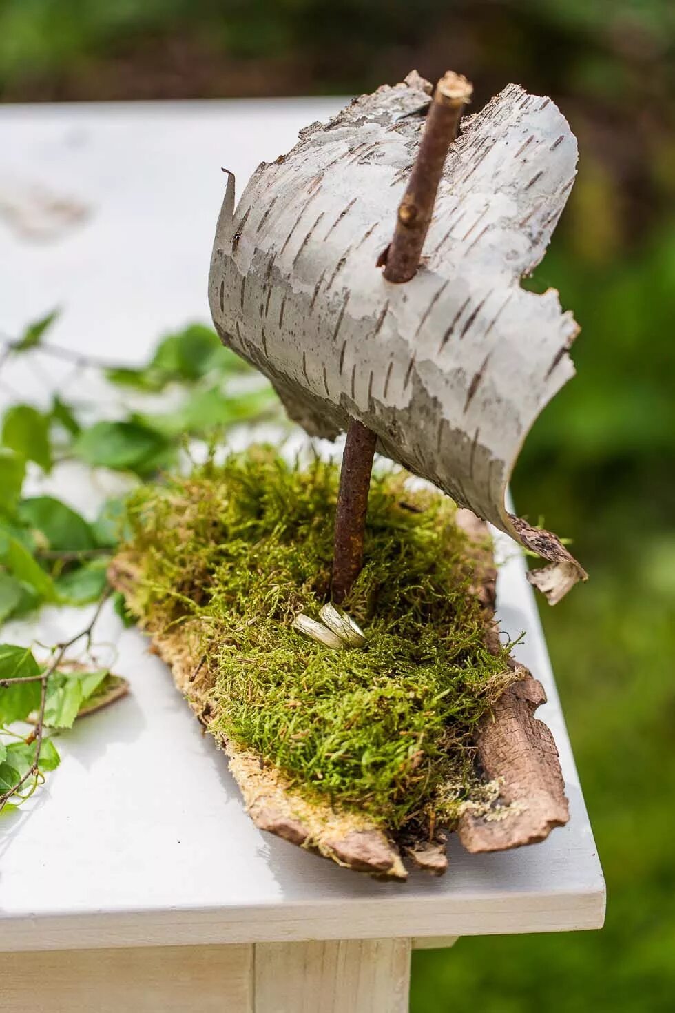 Поделки из коры дерева своими руками фото Hochzeitskonzept ganz natürlich mit Birkenholz in 2022 Birke holz, Birkenholz de