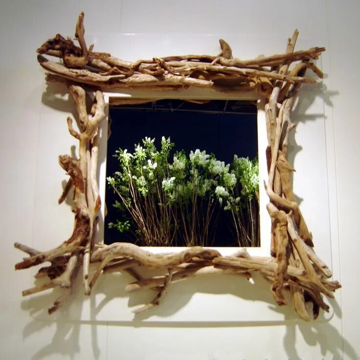 Поделки из коряг своими руками фото TAQQIQ Mirrors by Bleu Nature Picture frames, Picture frame projects, Handmade p
