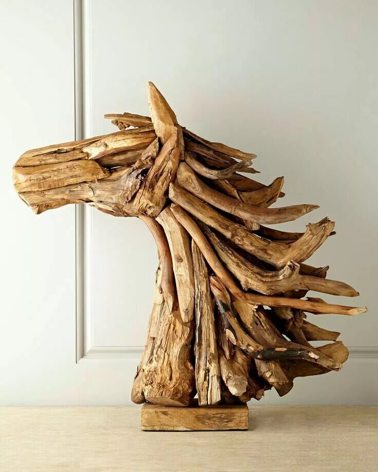 Поделки из коряги дерева фото Pin by Alex-O Tellez on Alex-O/Iron,wood&more-art Driftwood art, Driftwood craft