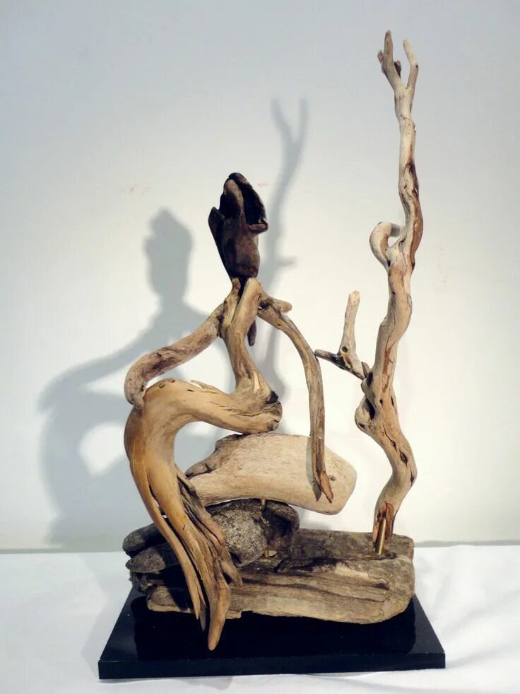 Поделки из коряги дерева фото by driftwoodartwork Driftwood art diy, Driftwood sculpture, Driftwood art