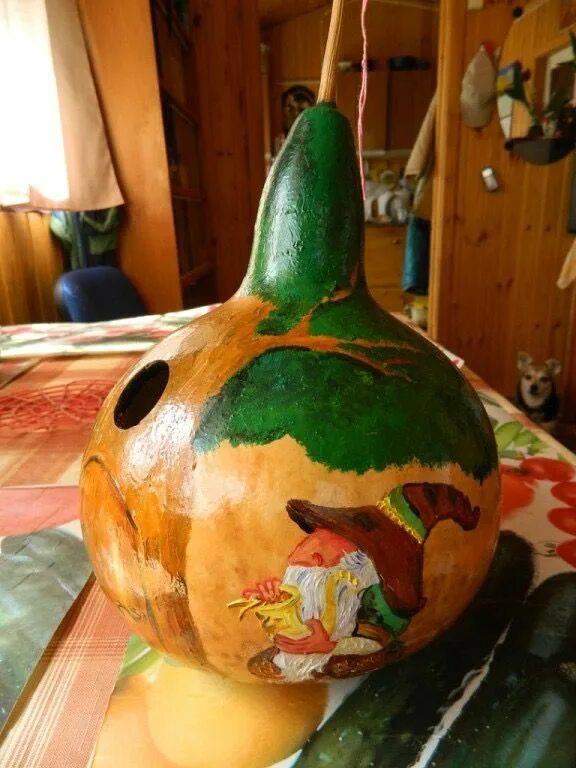 Поделки из лагенарии своими руками фото Пин на доске Oh My Gourd !! Тыквы, Растения