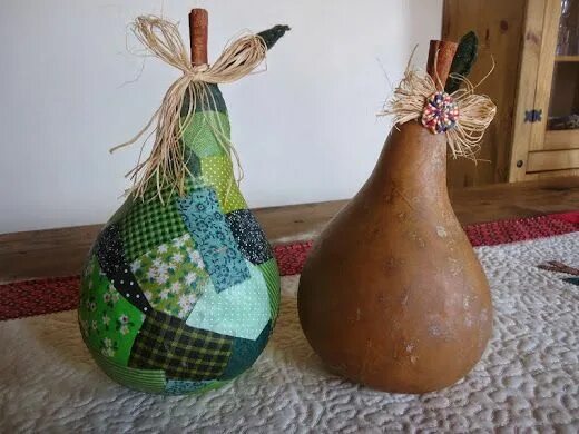 Поделки из лагенарии своими руками фото artesanato com cabaça para decoração Artesanato com cabaças, Cabaças pintadas, C