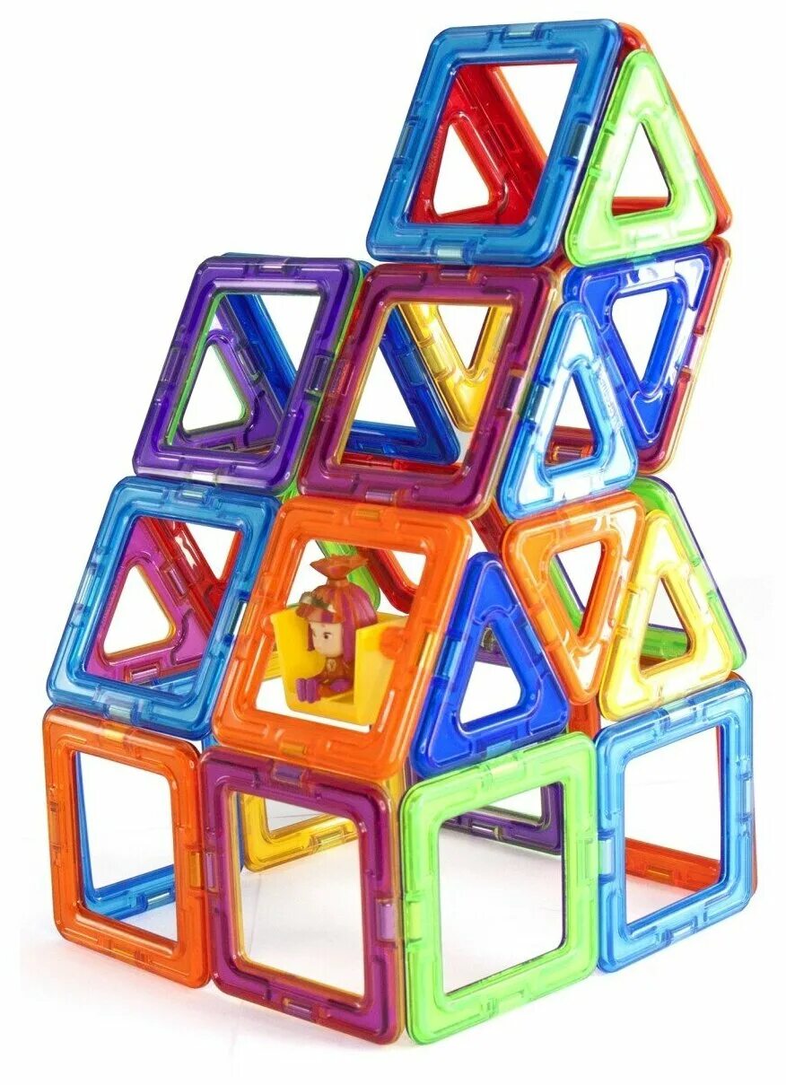 Поделки из магнитного конструктора фото Конструктор MAGFORMERS Standart 701005 (63076) - купить в интернет-магазине по н