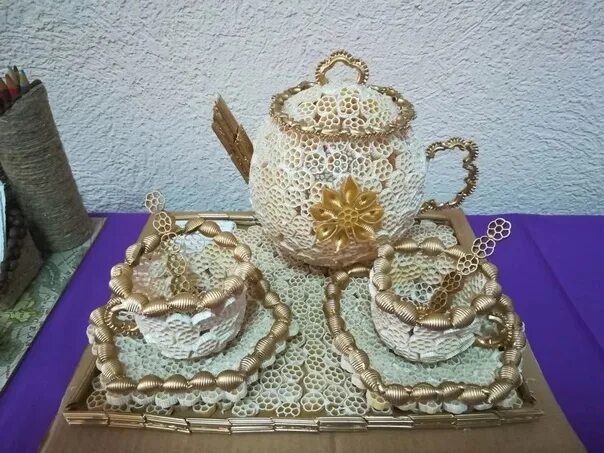Поделки из макарон фото Подборка невероятных идей для макаронных поделок 2021 Кристина Томышева ВКонтакт
