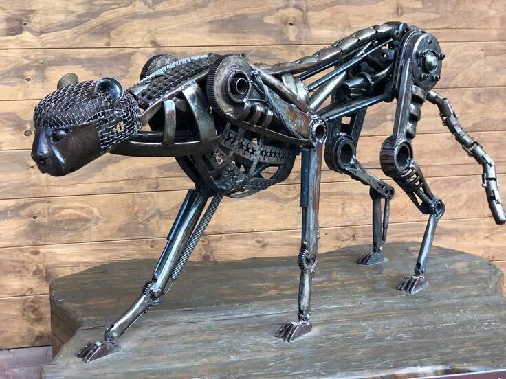 Поделки из металла фото Pin on Arte chatarra Scrap metal art, Metal art, Metal art sculpture