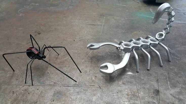 Поделки из металла сваркой фото Photos from 1,000,000 Pictures's post - 1,000,000 Pictures Welding art projects,