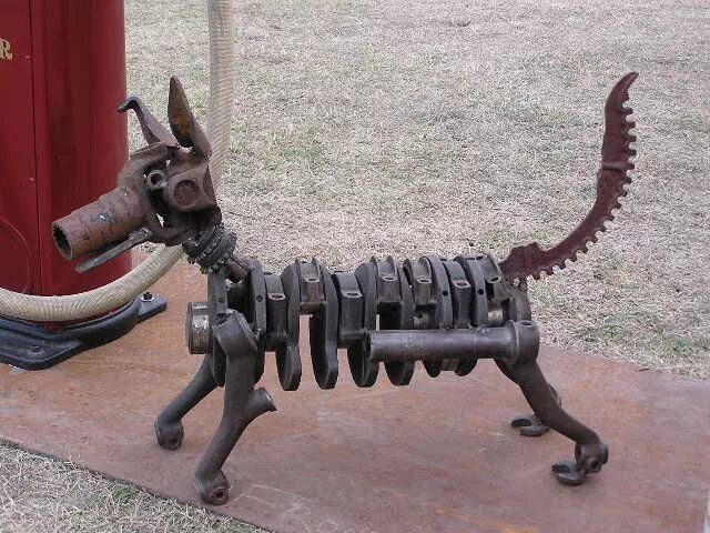 Поделки из металлолома своими руками фото Kunst aus metall, Schrottplatzkunst, Recycelte kunst