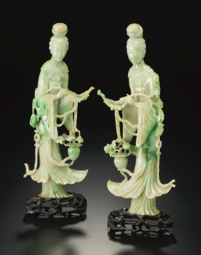 Поделки из нефрита фото figure sotheby&#39;s n08974lot6gtvbfr Азиатское искусство, Камни, Китайское иску