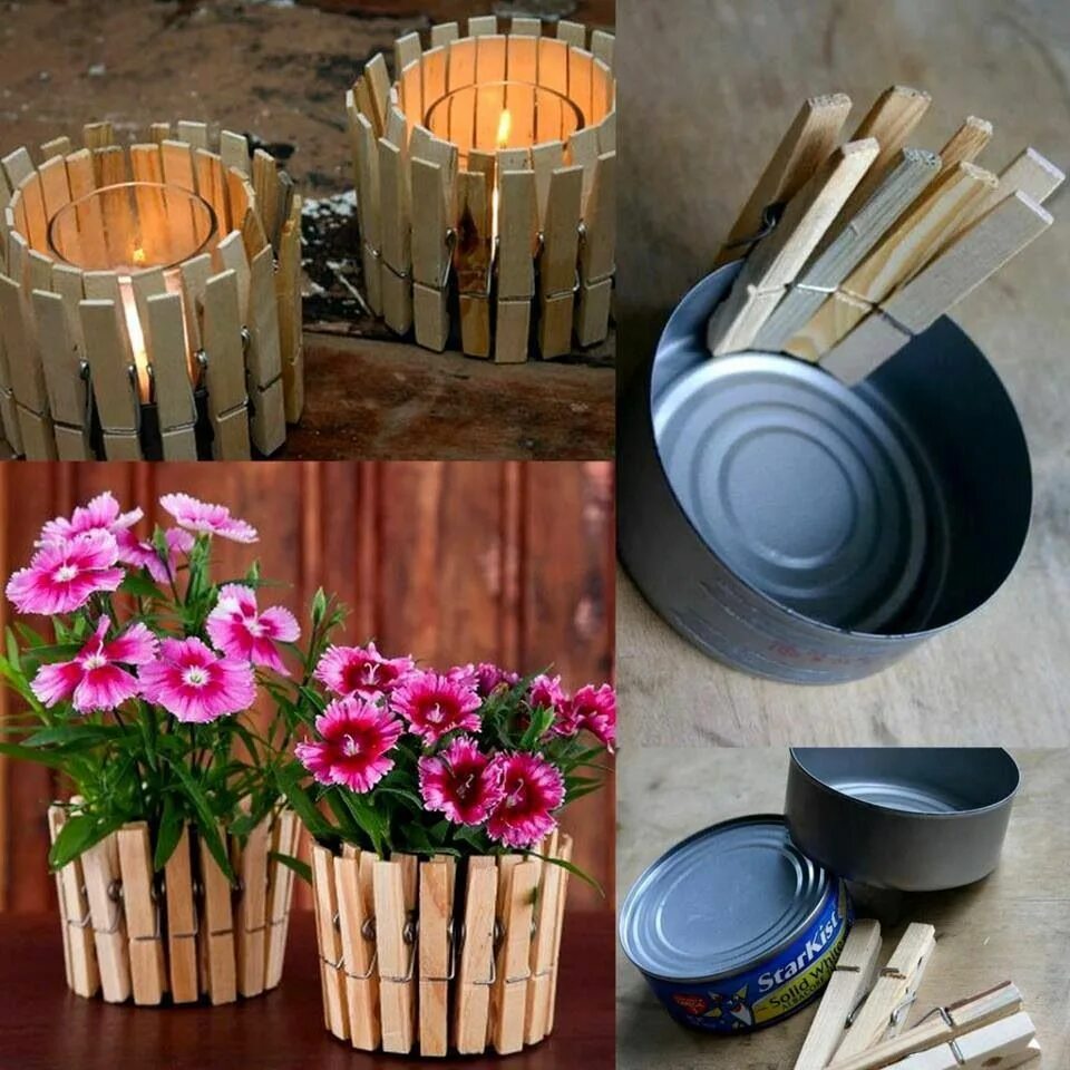 Поделки из ненужных вещей своими руками фото Con ganchos de ropa Kids crafts, Mandallar, Elişi fikirleri