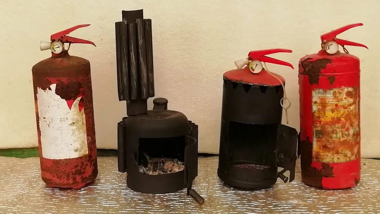 Поделки из огнетушителя своими руками фото Из старого огнетушителя Классная самоделка своими руками - YouTube