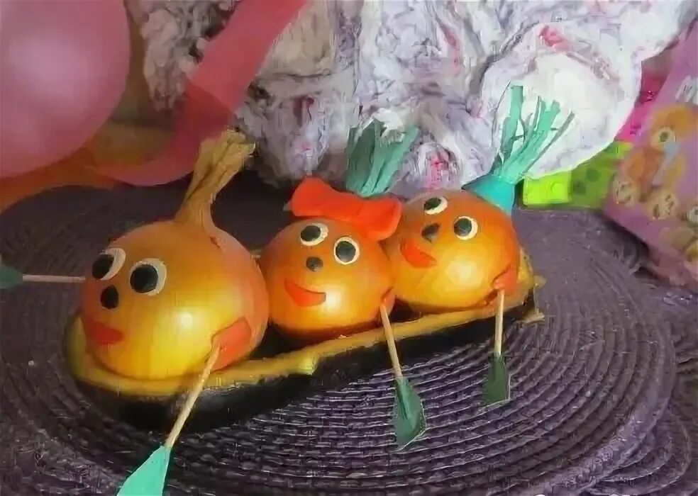 Поделки из овощей для детского сада фото Пин от пользователя Ольга Дулова на доске Позы Детские осенние поделки, Осенние 
