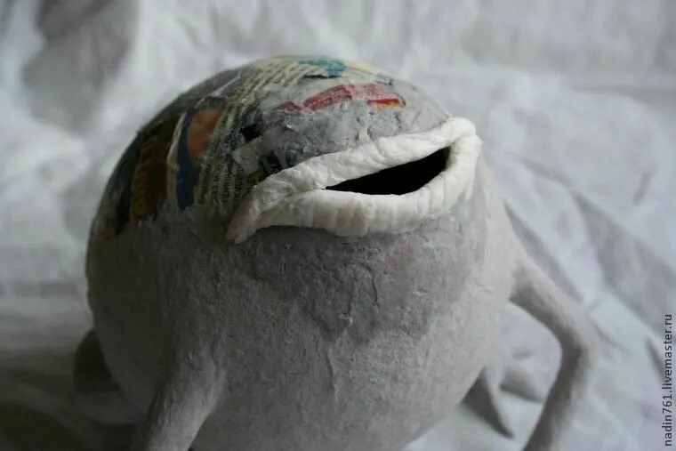 Поделки из папье фото папье-маше - Самое интересное в блогах Papier mache, Pipe cleaner, Paper