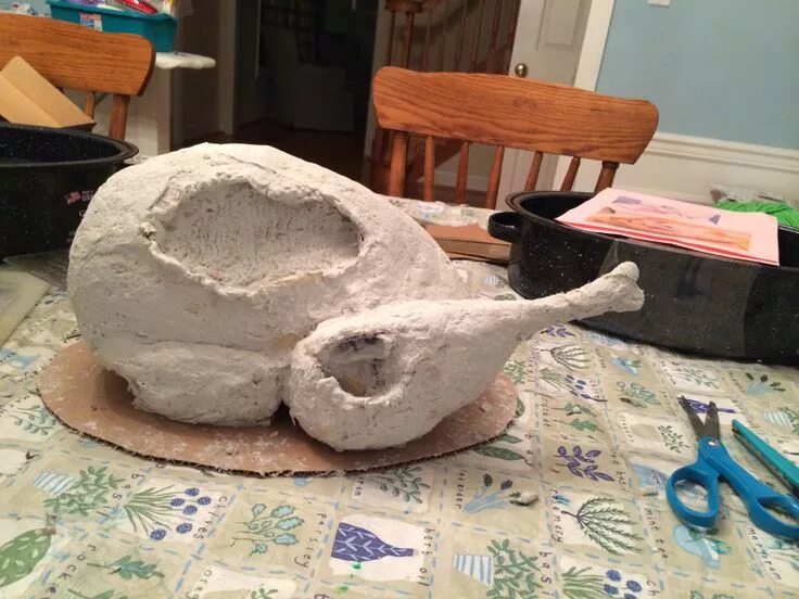 Поделки из папье фото Theater Props Made with Paper Mache Clay - Ultimate Paper Mache Paper mache clay