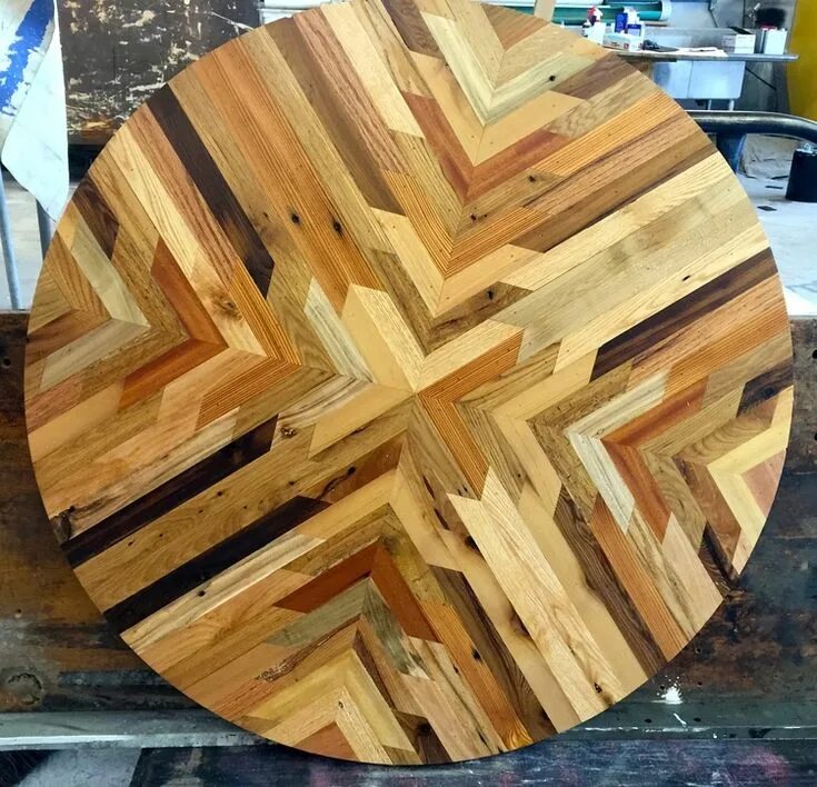 Поделки из паркета своими руками фото So I think my girlfriend is incredibly talented Wood, Salvaged wood, Wood projec