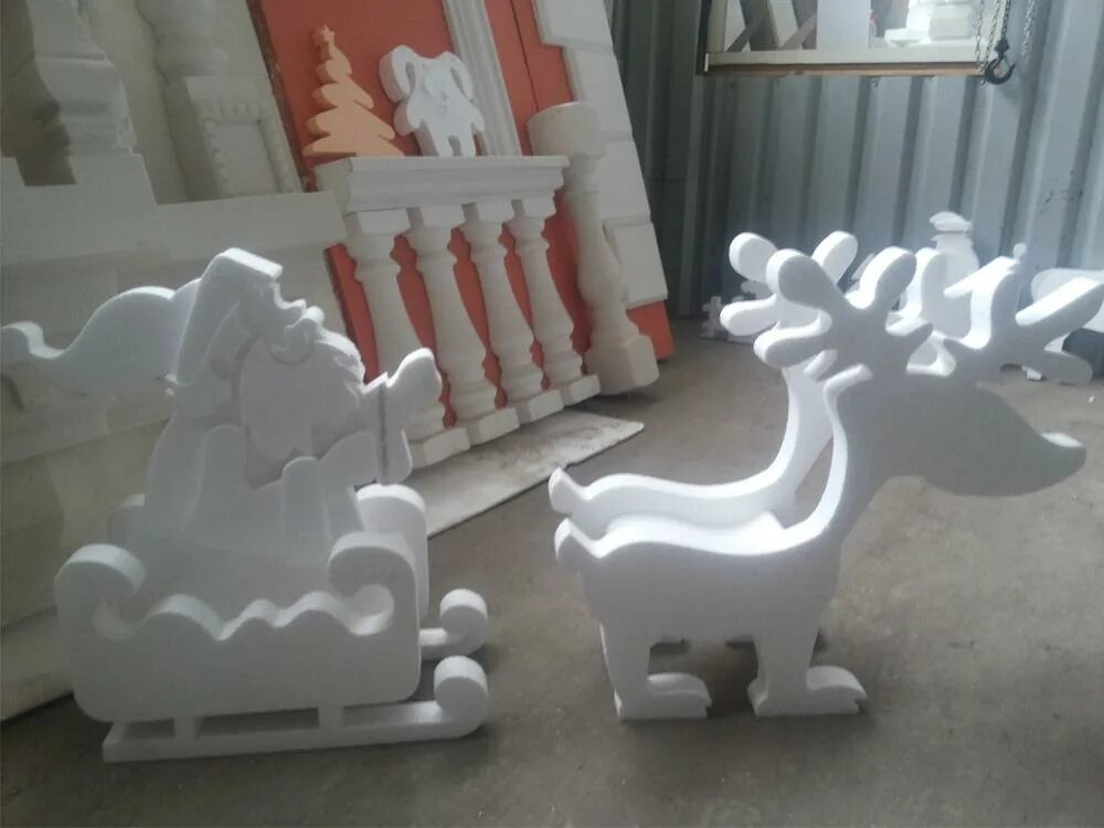 Поделки из пенопласта фото Изготовление объемных 3D фигур и букв из пенопласта в Москве. Цены