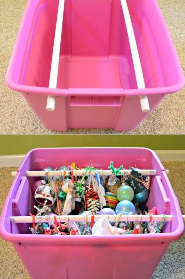 Поделки из пластиковых контейнеров своими руками фото Amazing Storage Bin Makeovers For Any Home And Garden Plastic storage bins, Chri
