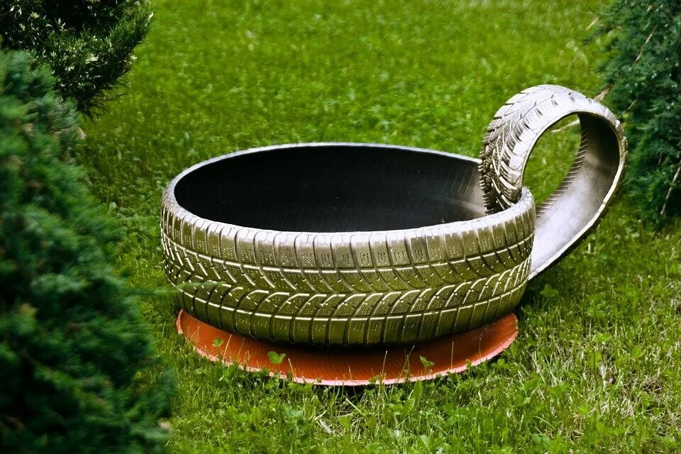 Поделки из покрышки своими руками фото 5 Ways to Encourage Recycling