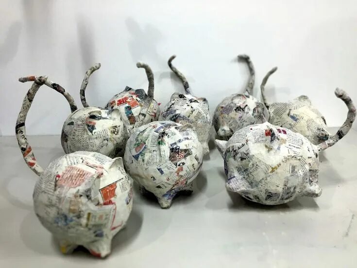 Поделки из попьемоше своими руками фото Pin on Арт: идеи для картин и изделий Paper mache art, Paper mache projects, Pap