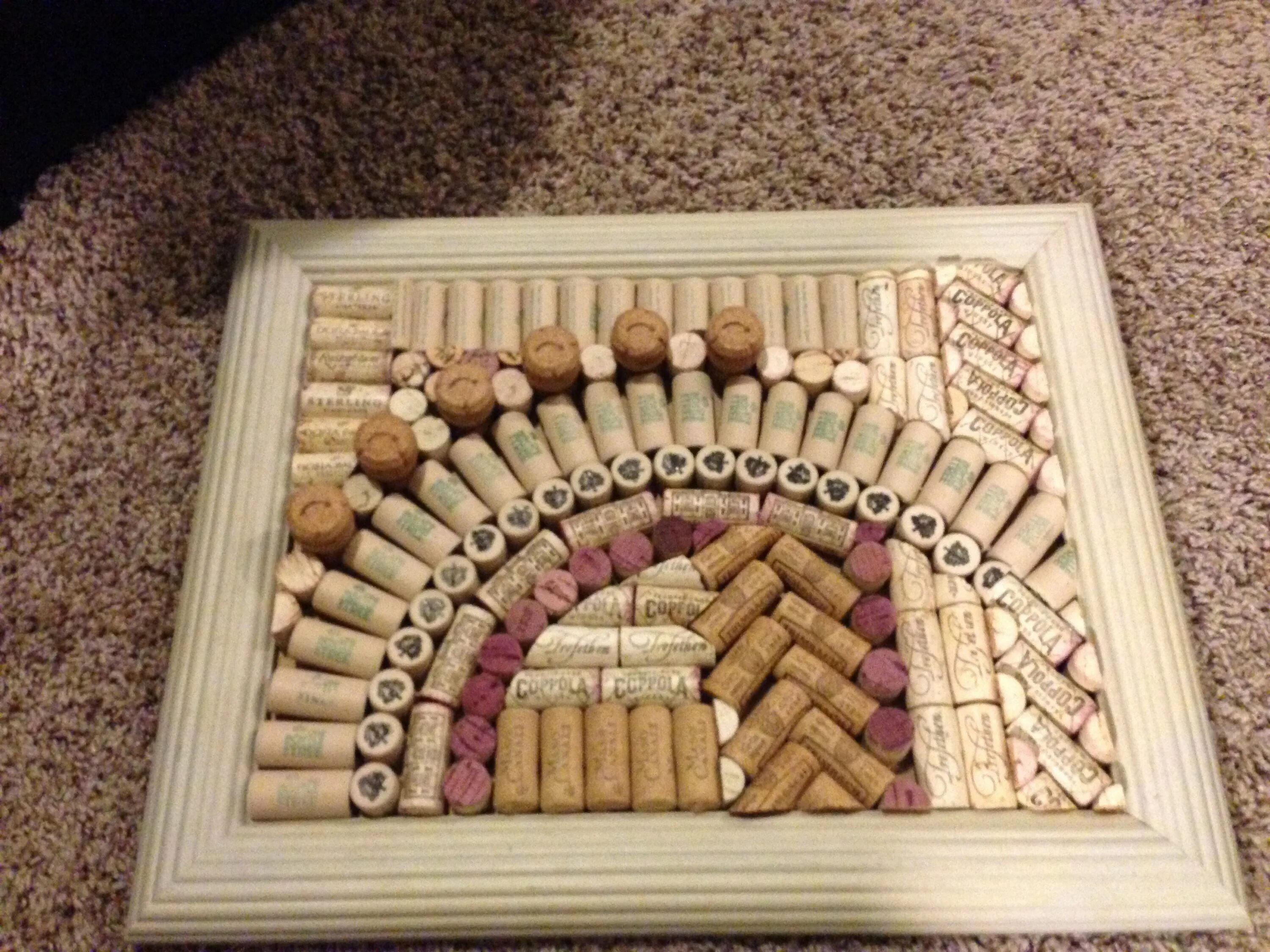Поделки из пробок от вина фото Wine cork board number two Wine cork crafts, Wine cork art, Wine cork diy crafts