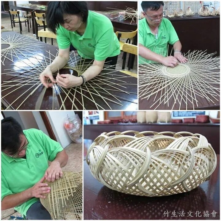 Поделки из ротанга фото Bamboo weaving, Basket weaving, Paper basket