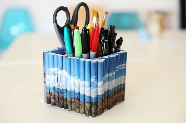 Поделки из ручек фото Parabo Press: Homepage Diy photo projects, Diy photo, Magazine crafts