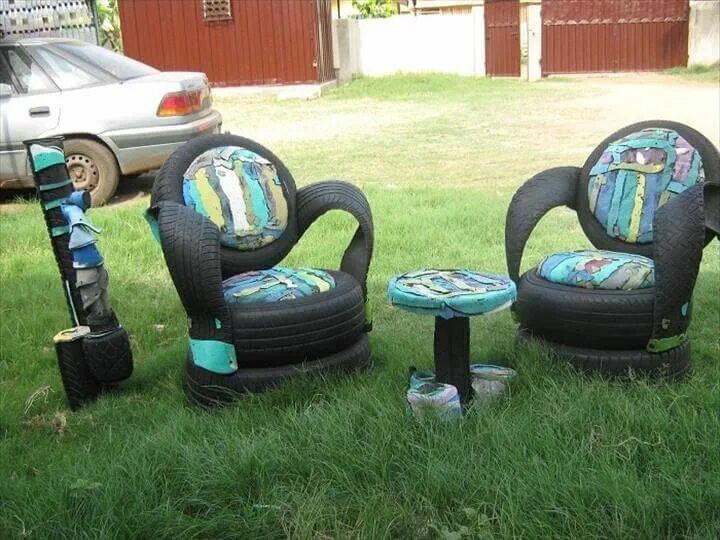 Поделки из шин для дачи фото 60 Quick & Easy Spare Tire Ideas DIY to Make Tyres recycle, Diy garden furniture
