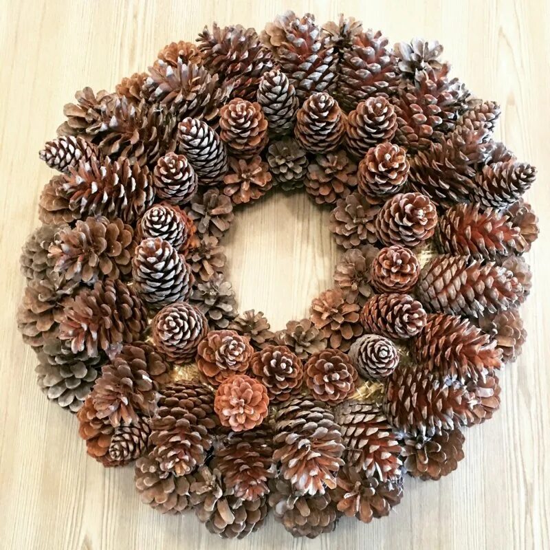 Поделки из шишек своими руками фото Basteln mit Naturmaterialien Weihnachten: Ideen & Anregungen - ZENIDEEN