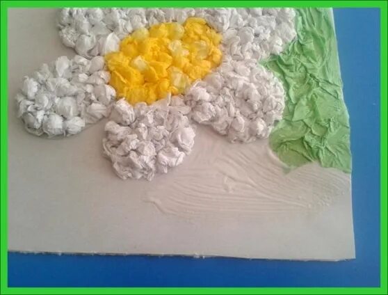 Поделки из скрученных салфеток поэтапно с фото Картинка "Ромашка" из бумажных салфеток. Мастер-класс. (13 фото). Воспитателям д
