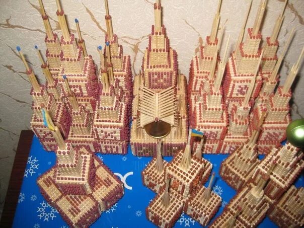 Поделки из спичек своими руками схемы In the USSR, they were able to make souvenirs even from matches. Did you have su