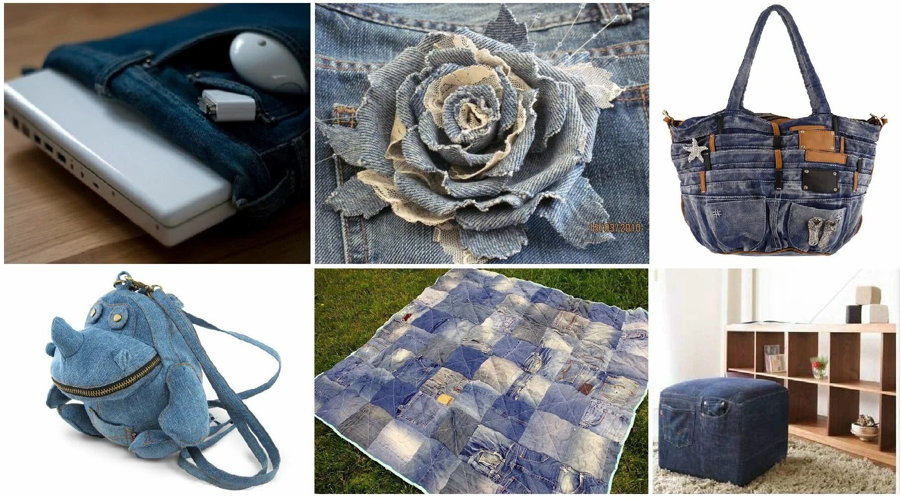 Поделки из старых джинс фото Vecchi jeans, Jeans riciclare, Jeans