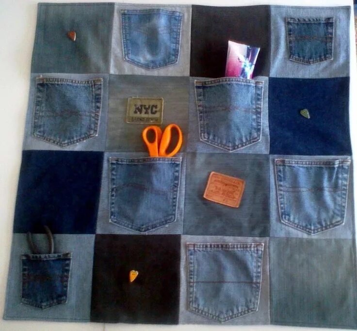 Поделки из старых джинсов фото jeans1 Джинсовые поделки, Поделки, Старые джинсы