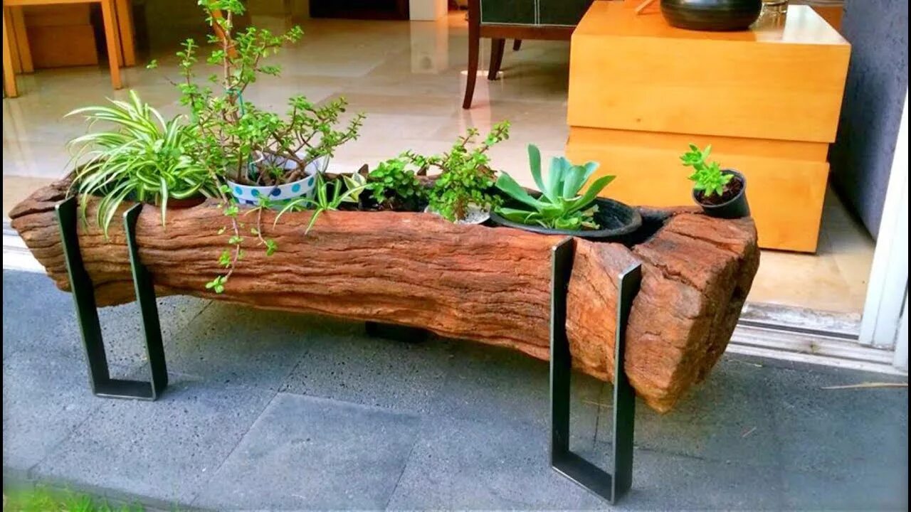 Поделки из стволов деревьев фото 99 WOOD and Log Ideas 2017 Creative DIY ideas from wood - YouTube