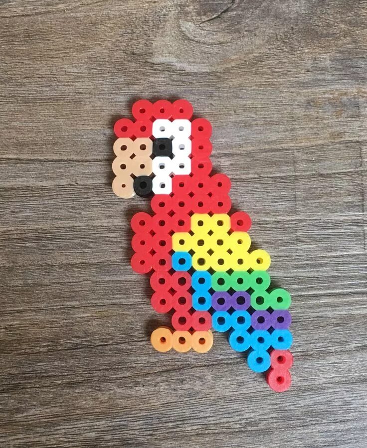 Поделки из термомозаики фото Perler Beads Hama beads design, Easy perler bead patterns, Perler beads designs