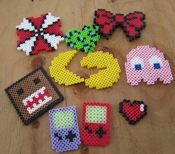 Поделки из термомозаики фото Pin on Perler patterns Perler crafts, Perler bead templates, Perler beads design