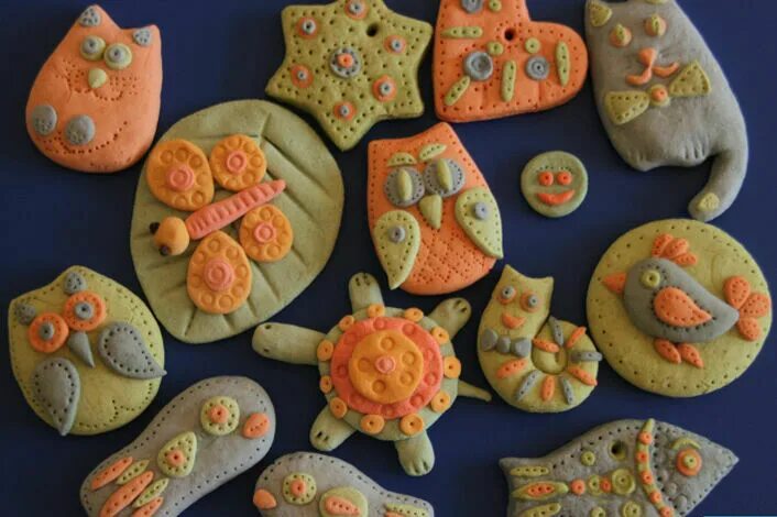 Поделки из теста своими руками фото МУКОСОЛЬКА