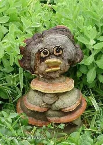 Поделки из трутовика своими руками фото 85 Stumperies Recycling Wood and Creating Beautiful Garden Decorations Beautiful