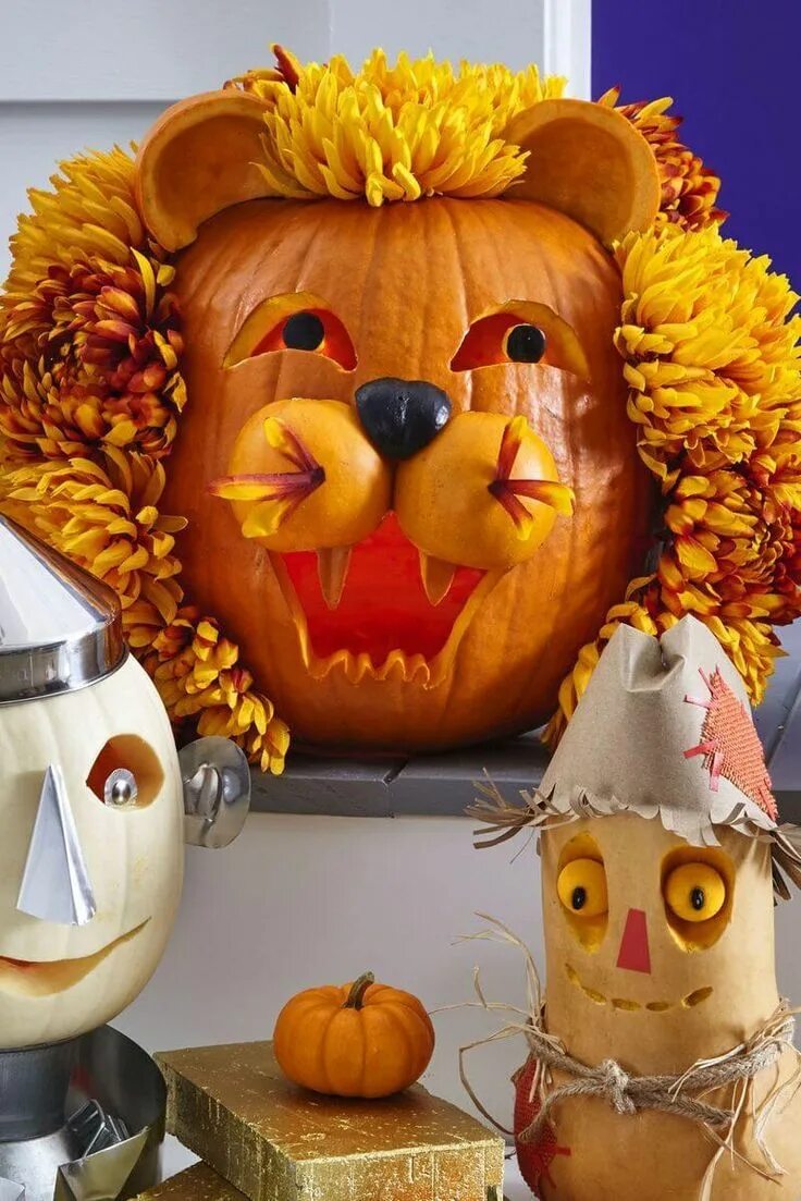 Поделки из тыквы фото Creative Pumpkin Decorating Ideas for This Halloween Pumpkin halloween decoratio
