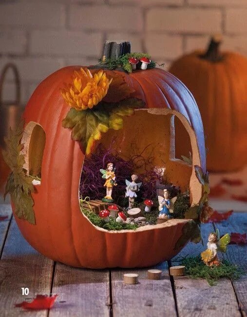 Поделки из тыквы фото Halloween Pumpkin DIY ideas, Halloween home decorations, Halloween DIY with Kids