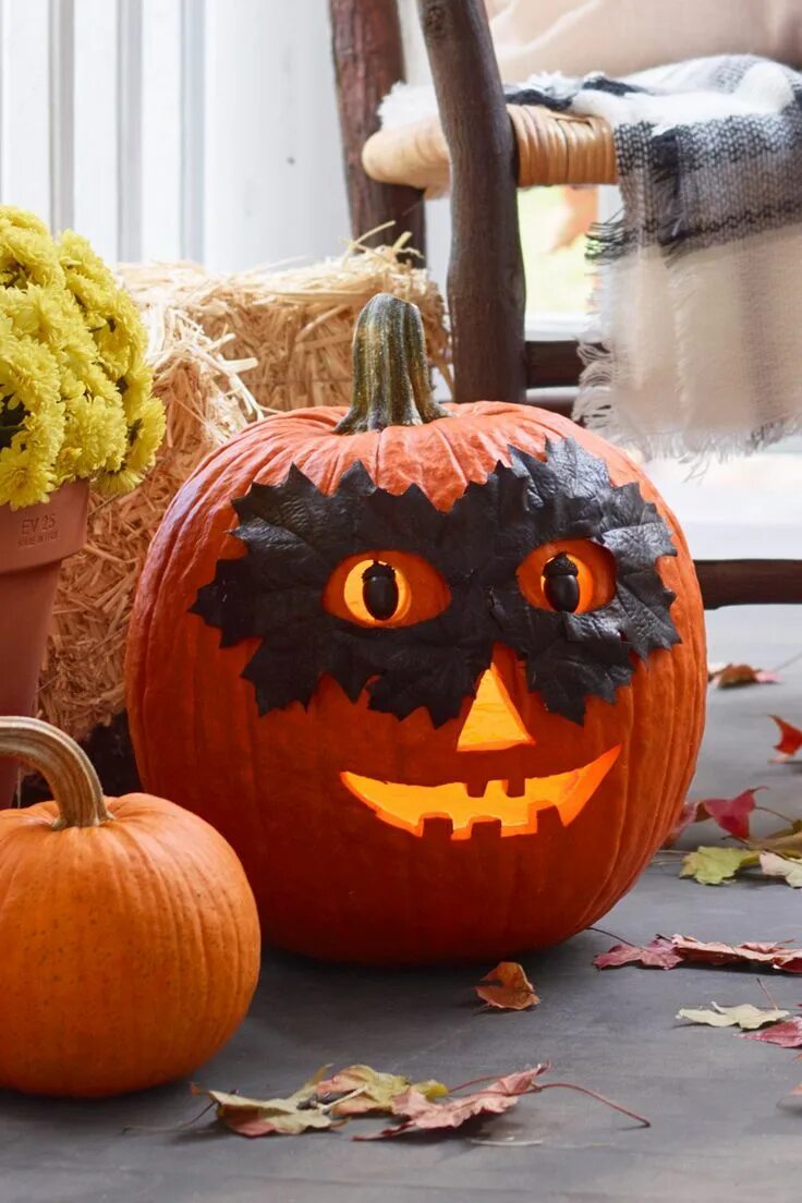 Поделки из тыквы своими руками фото 70 Scary Easy Carving Ideas for the Best Pumpkin Face Yet Easy pumpkin carving, 