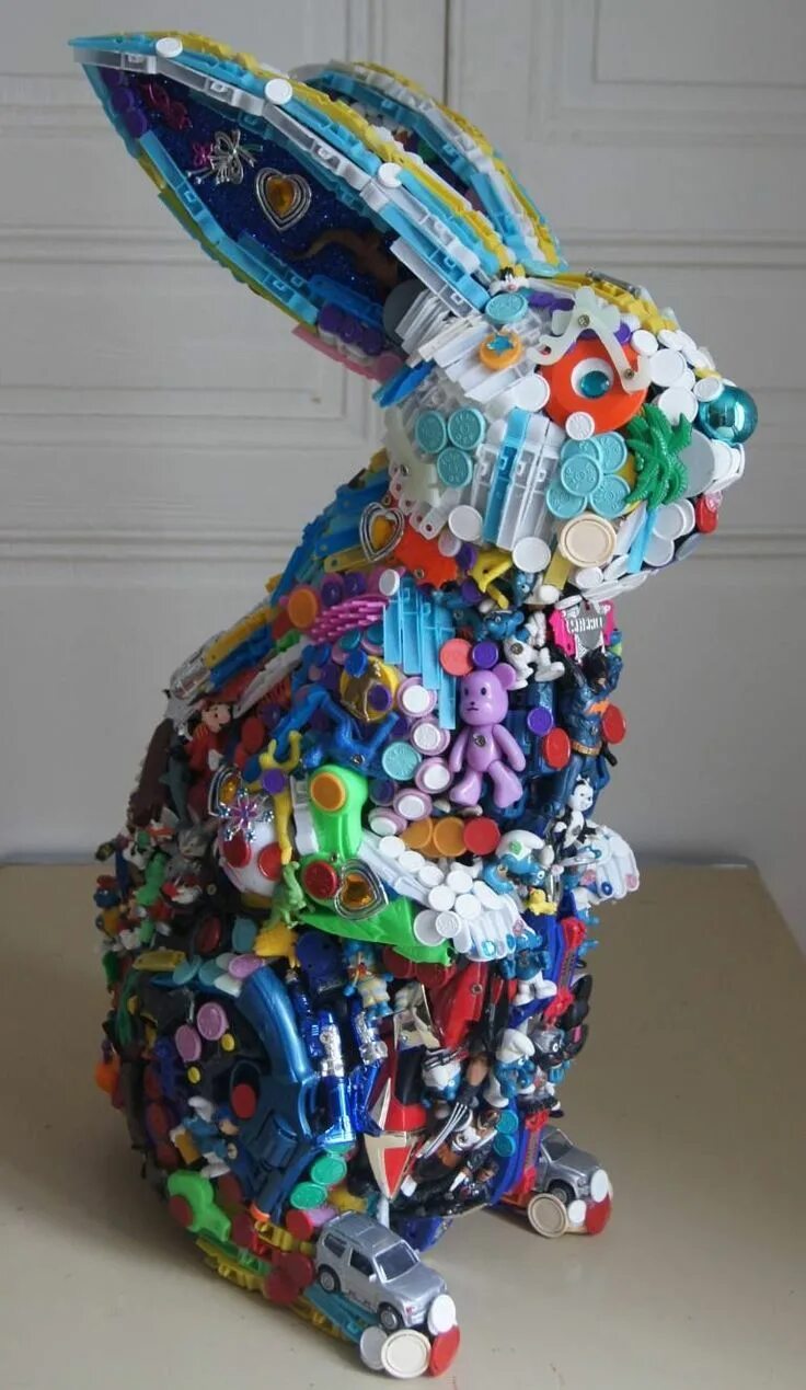 Поделки из вещей фото Saatchi Art Artist Robert Bradford; Sculpture, "Rabbit Rabbit" #art #artideas Sa