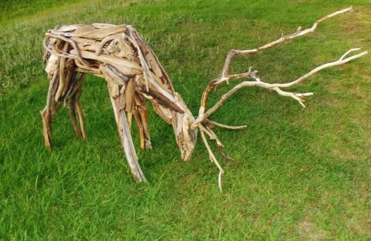 Поделки из веток и деревьев фото 25 Идей поделок из сухих веток Driftwood sculpture, Driftwood, Driftwood art