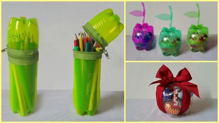 Поделки из вторсырья своими руками фото 10 DIY Creative Ways to Reuse Plastic Bottles Diy plastic bottle, Reuse plastic 