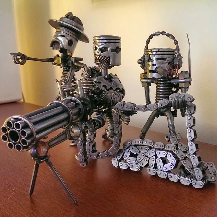 Поделки из железа своими руками фото #RipCycle Ripley's Believe It or Not! Recycled Art Contest Welding projects, Met