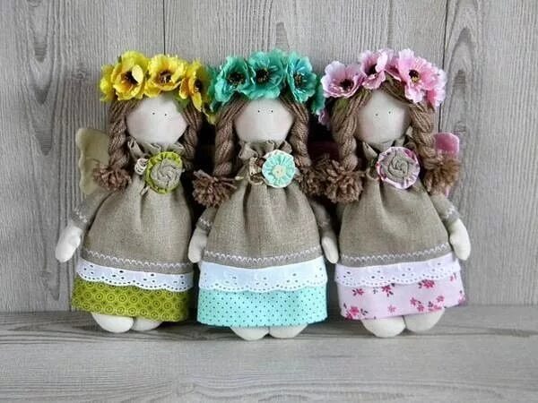 Поделки куклы фото Сувениры подарки ручная работа - Картинки из тем OK.RU Fabric dolls, Doll crafts