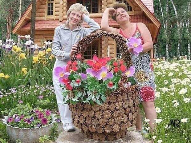 Поделки на даче новинки фото 12 ПРОСТЫХ идей для дачи. Вы можете сделать своими руками - Дачно-огородные радо